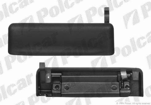 Polcar 3246Z-42 - Ръкохватка на врата vvparts.bg