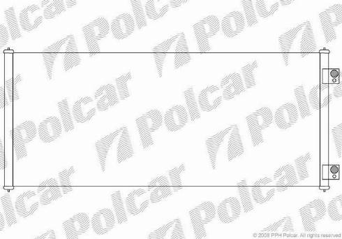 Polcar 3247K81X - Кондензатор, климатизация vvparts.bg