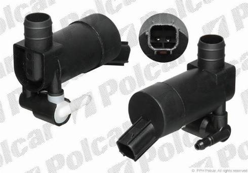 Polcar 3202PS-2 - Водна помпа за миещо устр., почистване на стъклата vvparts.bg