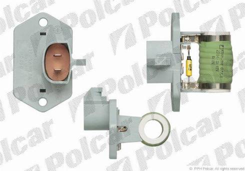 Polcar 3210KST1X - Резистор, електромотор-вентилатор охлаждане vvparts.bg