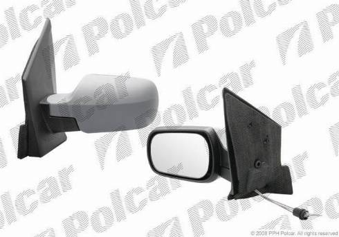 Polcar 3212512M - Външно огледало vvparts.bg