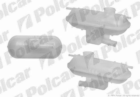 Polcar 2350ZB-2 - Разширителен съд, охладителна течност vvparts.bg