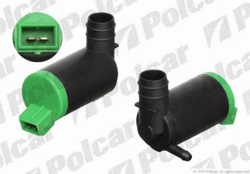 Polcar 2304PS-1 - Водна помпа за миещо устр., почистване на стъклата vvparts.bg