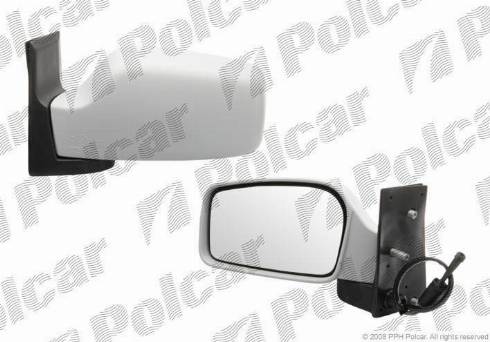 Polcar 2380522M - Външно огледало vvparts.bg