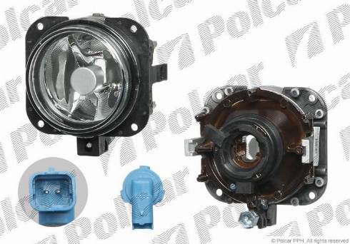 Polcar 2327291E - Фар за мъгла vvparts.bg