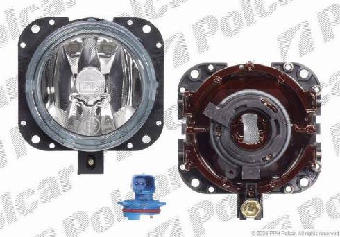 Polcar 232729-E - Фар за мъгла vvparts.bg