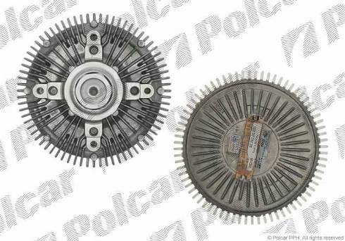 Polcar 279023S1 - Съединител, вентилатор на радиатора vvparts.bg