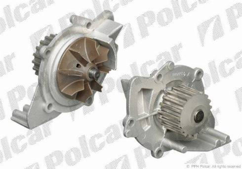 Polcar BPA7409 - Водна помпа+ к-кт ангренажен ремък vvparts.bg