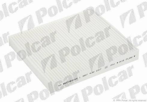 Polcar BS1987432057 - Филтър купе (поленов филтър) vvparts.bg