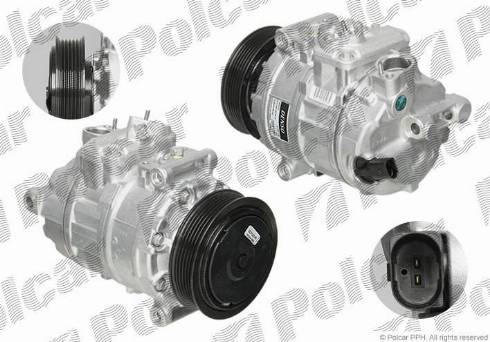 Polcar DCP32045 - Компресор, климатизация vvparts.bg