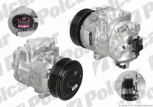 Polcar DCP32020 - Компресор, климатизация vvparts.bg