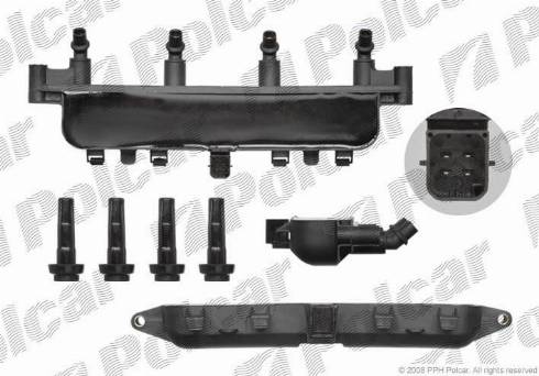 Polcar E03-0002 - Предпазна капачка, щекер на запалителна свещ vvparts.bg
