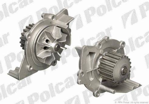 Polcar S10-033 - Водна помпа+ к-кт ангренажен ремък vvparts.bg