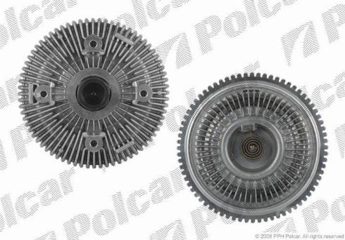 Polcar SV-5004S - Съединител, вентилатор на радиатора vvparts.bg