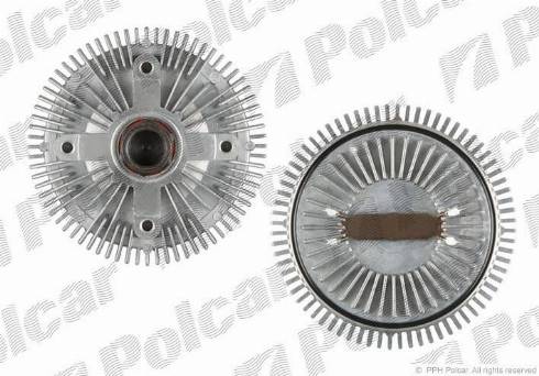 Polcar SV-5005S - Съединител, вентилатор на радиатора vvparts.bg