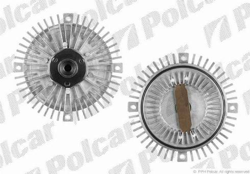 Polcar SV-5006S - Съединител, вентилатор на радиатора vvparts.bg