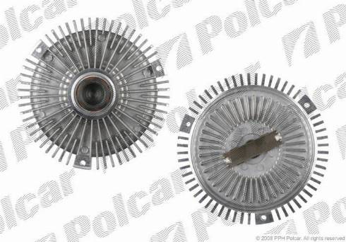 Polcar SV-6008S - Съединител, вентилатор на радиатора vvparts.bg