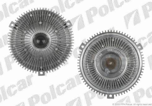 Polcar SV-6019S - Съединител, вентилатор на радиатора vvparts.bg