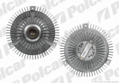 Polcar SV-6013 - Съединител, вентилатор на радиатора vvparts.bg