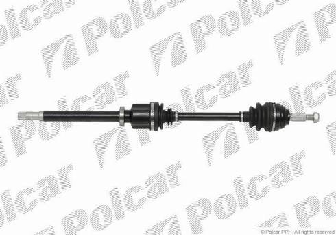 Polcar T49218 - Полуоска vvparts.bg