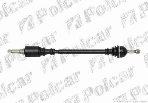 Polcar T39094 - Полуоска vvparts.bg