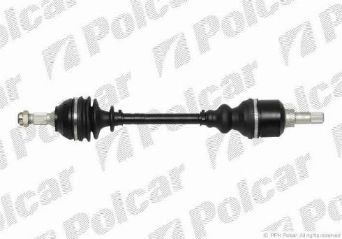 Polcar T39091 - Полуоска vvparts.bg