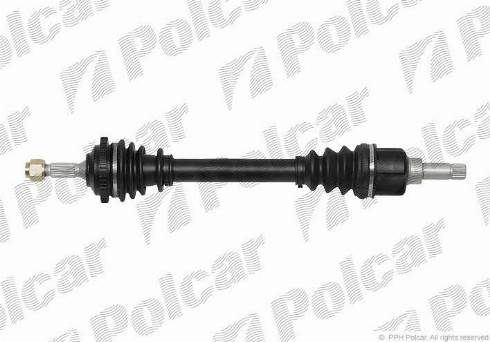 Polcar T39085A - Каре комплект, полуоска vvparts.bg