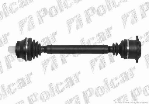 Polcar T78129A - Полуоска vvparts.bg