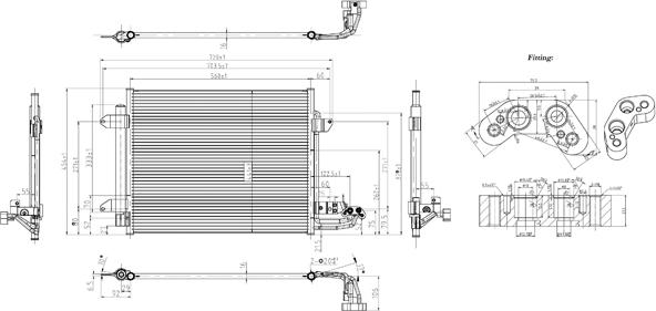 PowerMax 7110214 - Кондензатор, климатизация vvparts.bg