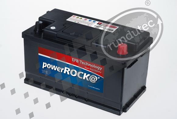 PowerROCK EFB075RKN - Стартов акумулатор vvparts.bg