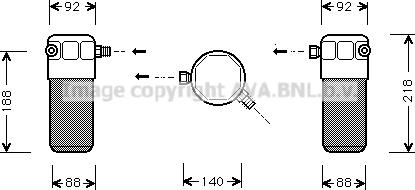 Prasco AID152 - Изсушител, климатизация vvparts.bg