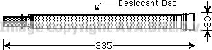 Prasco ALD108 - Изсушител, климатизация vvparts.bg