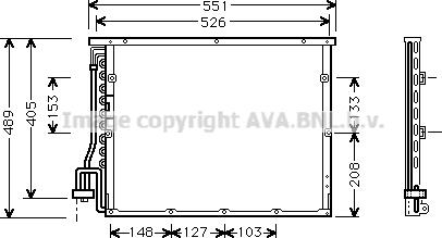 Prasco BW5148 - Кондензатор, климатизация vvparts.bg