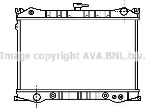 Prasco DN2065 - Радиатор, охлаждане на двигателя vvparts.bg