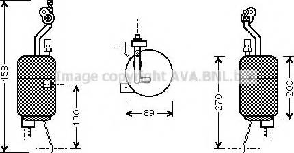 Prasco FDD409 - Изсушител, климатизация vvparts.bg