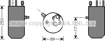 Prasco FDD125 - Изсушител, климатизация vvparts.bg