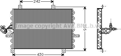 Prasco FT5192 - Кондензатор, климатизация vvparts.bg