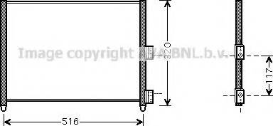 Prasco FT5303 - Кондензатор, климатизация vvparts.bg