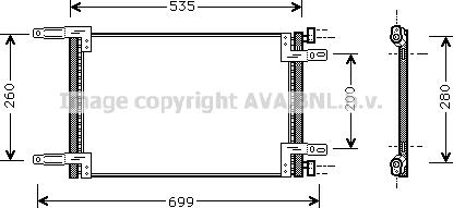 Prasco FT5248 - Кондензатор, климатизация vvparts.bg