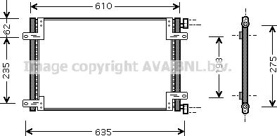 Prasco FT5255 - Кондензатор, климатизация vvparts.bg