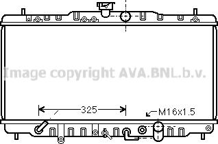 Prasco HDA2056 - Радиатор, охлаждане на двигателя vvparts.bg