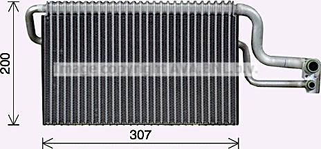 Prasco MNV116 - Изпарител, климатична система vvparts.bg