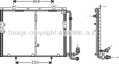 Prasco MS5290 - Кондензатор, климатизация vvparts.bg