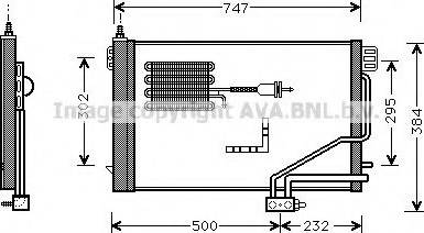 Prasco MS5298 - Кондензатор, климатизация vvparts.bg