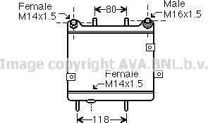 Prasco MS3540 - Маслен радиатор, двигателно масло vvparts.bg