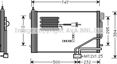 Prasco MSA5298D - Кондензатор, климатизация vvparts.bg