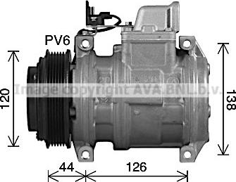 Prasco MSK740 - Компресор, климатизация vvparts.bg