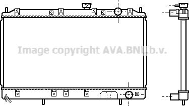 Prasco MT2141 - Радиатор, охлаждане на двигателя vvparts.bg