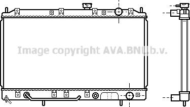 Prasco MT2143 - Радиатор, охлаждане на двигателя vvparts.bg