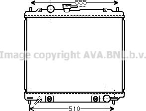 Prasco MT2138 - Радиатор, охлаждане на двигателя vvparts.bg